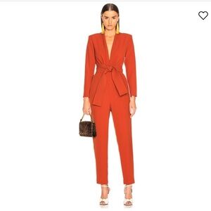 ALC Kieran Terracotta Jumpsuit!!! Power Jumpsuit Worn On TV